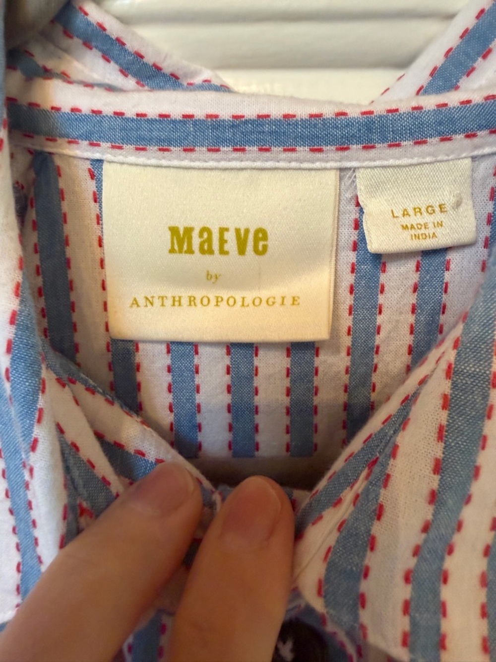 Maeve by Anthropologie Zooey Bubble Sleeve Top - Picture 4 of 4